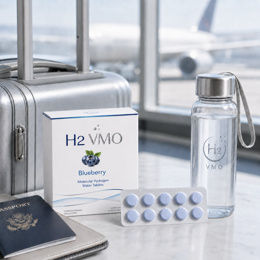 H2 Ritual zero sugar molecular hydrogen water tablets box and blister pack