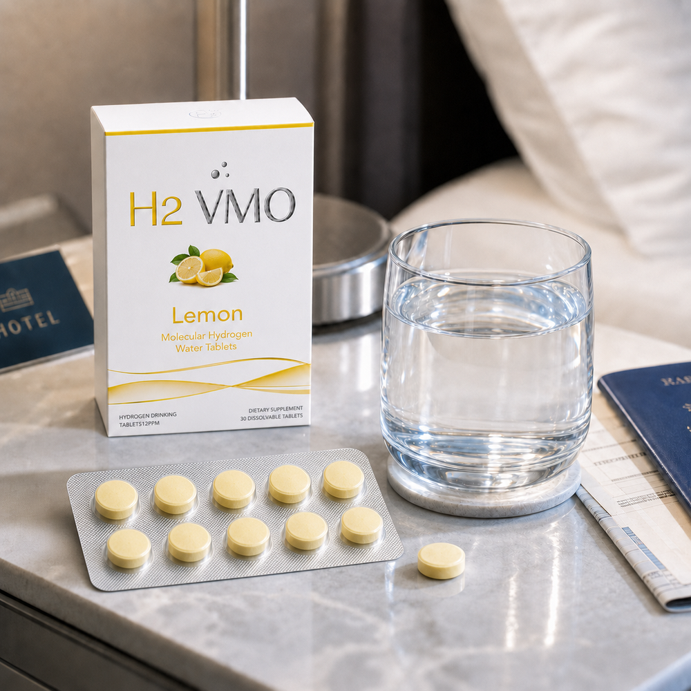 H2 Ritual molecular hydrogen tablets for daily hydration routine
