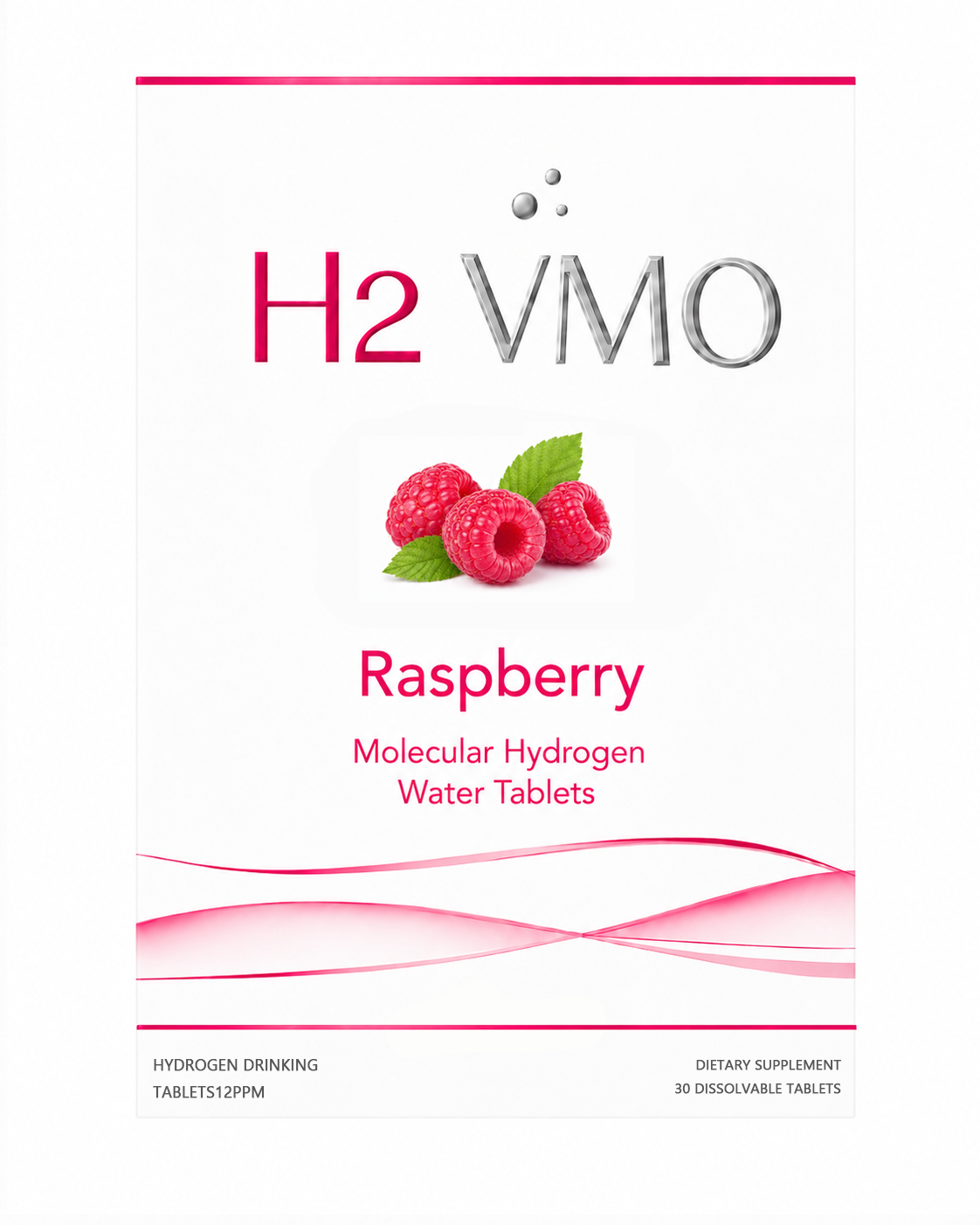 H2 Ritual Molecular Hydrogen Water Tablets - Raspberry