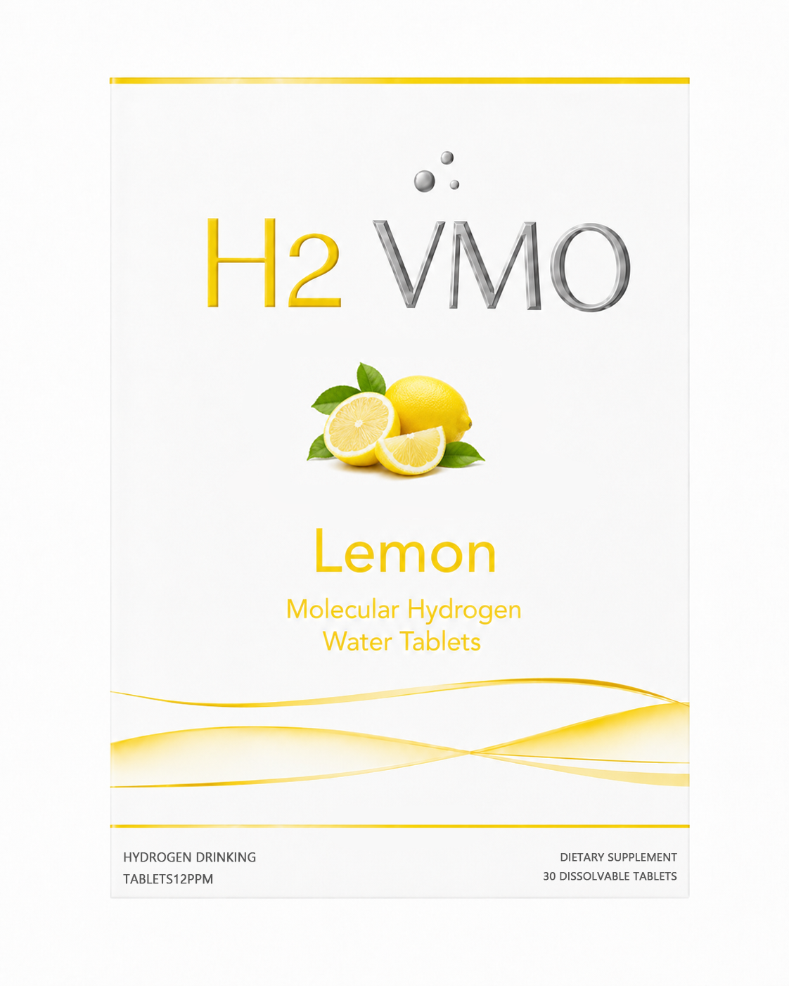 H2 Ritual Molecular Hydrogen Water Tablets - Lemon